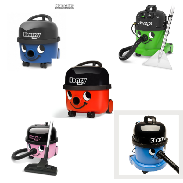 Numatic Vacuum Cleaners and Parts