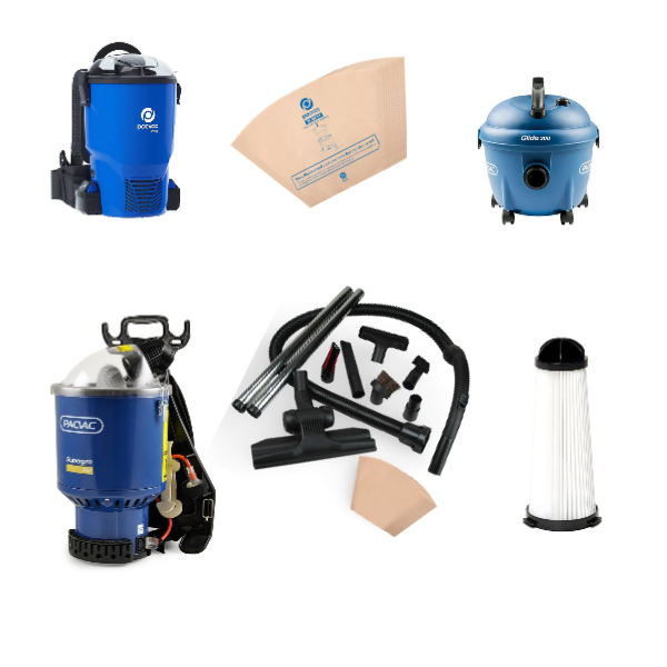 Pacvac Vacuums and Spares