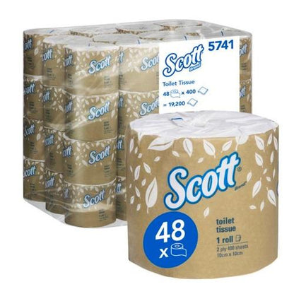 SCOTT Toilet Paper 400sh 48crt