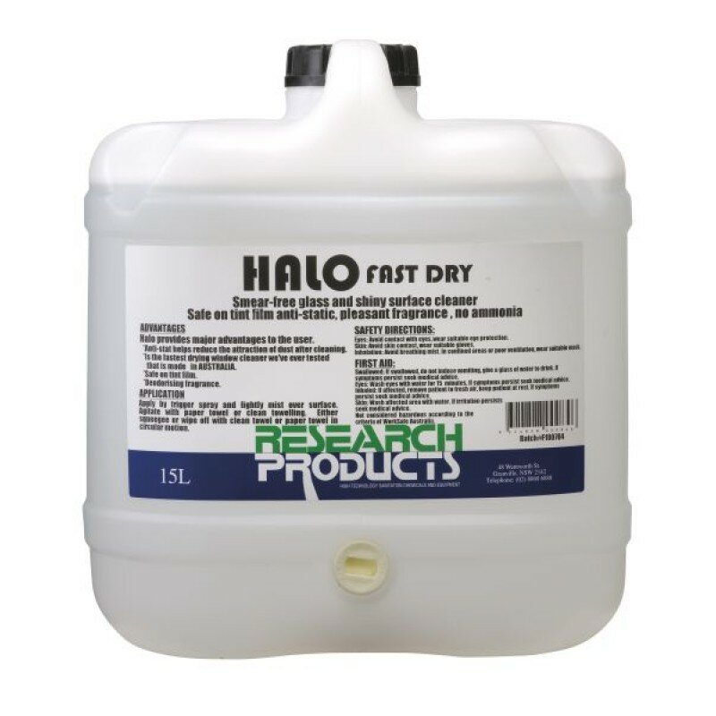 Oates Halo Glass & Window Cleaner 15lt