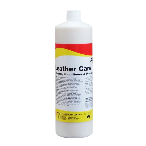 Agar Leather Care Cleaner, Protector & Conditioner 1Lt