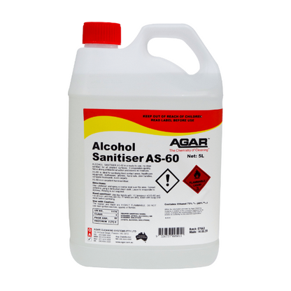 Agar AS-60 Alcohol Sanitiser 5L