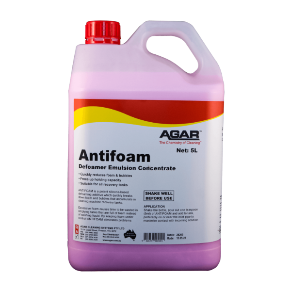 Agar Antifoam Defoamer Emulsion Concentrate 5Lt