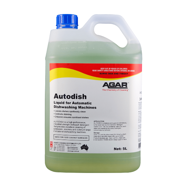 Agar Autodish-Commercial Dishwashers Liquid 5L