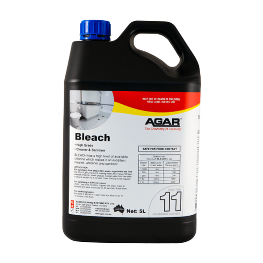 Agar Bleach - Cleaner and Sanitiser 5L