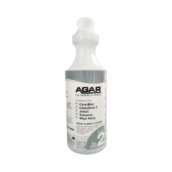 Agar Empty Chemical Bottle Spray & Wipe 500ml