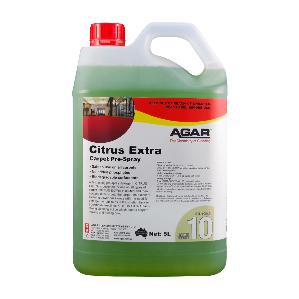 Agar Citrus Extra Carpet Pre Spray 5Lt