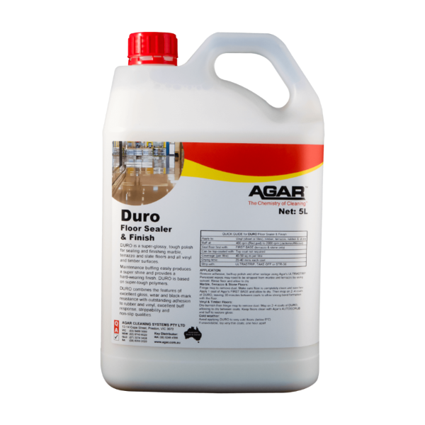 Agar Duro Floor Sealer & Finish 5L