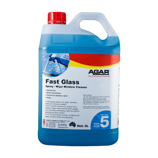 Agar Fast Glass: Window & Glass Cleaner 5Lt