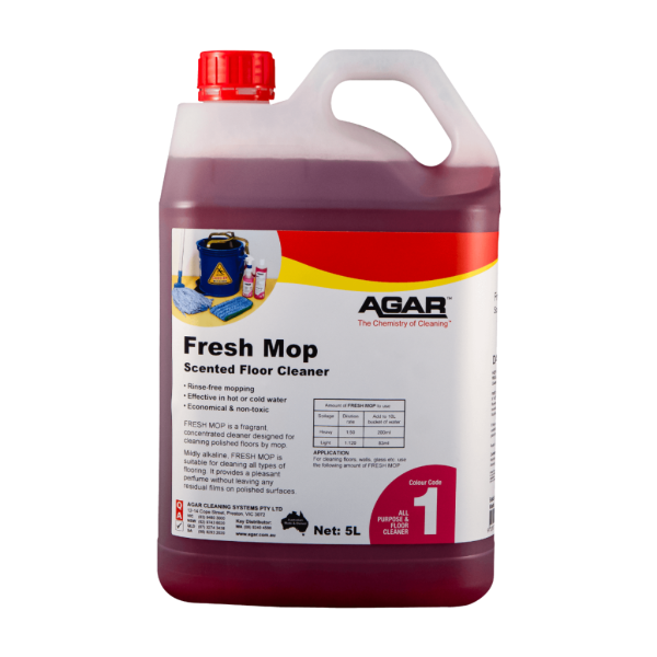 Agar Freshmop Floor Mopping Solution 5Lt