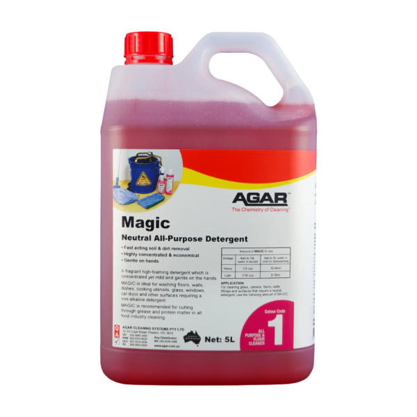 Agar Magic All Purpose Neutral Detergent 5L