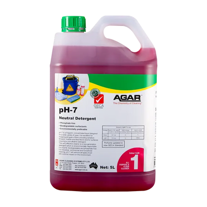 Agar pH7 Neutral Biodegradable Detergent 5L