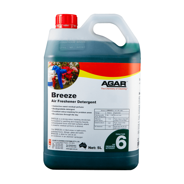 Agar Breeze Detergent & Air Freshener 5Lt