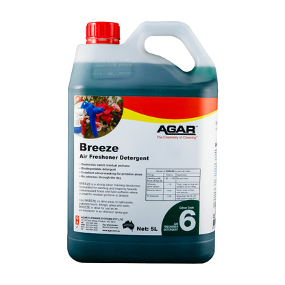 Agar Breeze Detergent & Air Freshener 5Lt