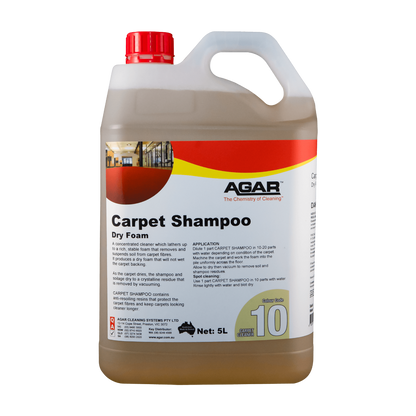 Agar Dry Foam Carpet Shampoo 5L