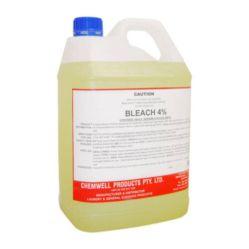 Chemwell Bleach 4% 5Lt