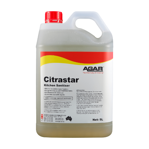 Agar Citrastar Kitchen Sanitaiser 5L