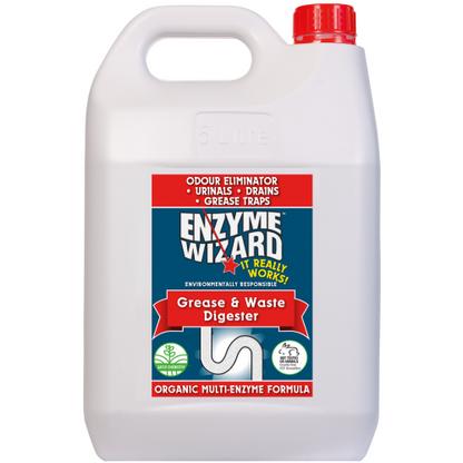 Enzyme Wizard: Grease & Waste Digester-Cleans Clogged Problem Drains