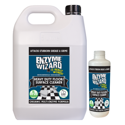 Heavy Duty Floor & Surface Cleaner Enzyme Wizard