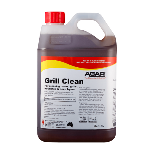 Agar Grill Clean Oven and BBQ Cleaner 5L