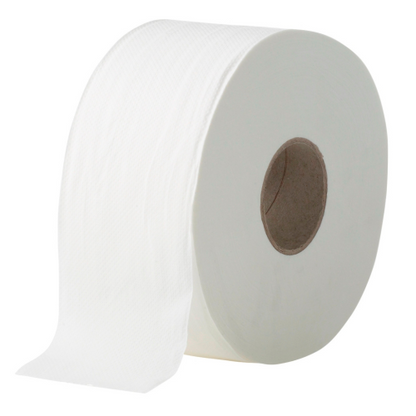 Jumbo Roll Toilet Paper Pure Washroom 300mt 2ply pack of 8