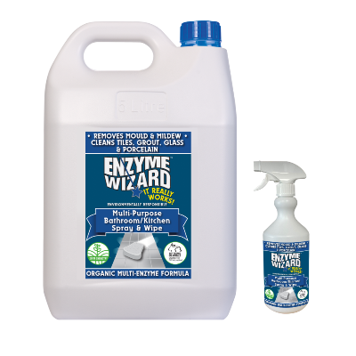 Multi-Purpose Bathroom & Kitchen Spray Enzyme Wizard