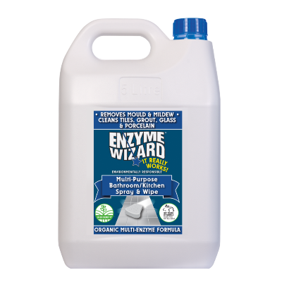 Multi-Purpose Bathroom & Kitchen Spray Enzyme Wizard