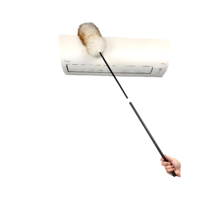 Wool Duster with Extendable Telescopic Handle – 100% Natural Wool