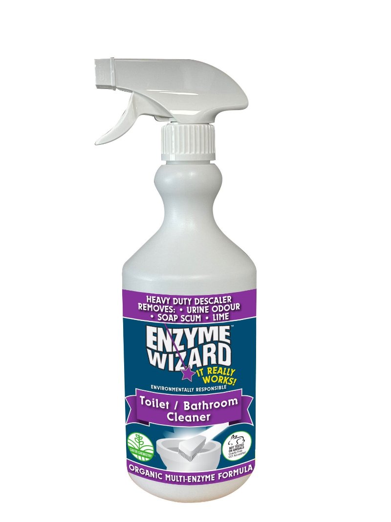 Toilet and Bathroom Cleaner Enzyme Wizard