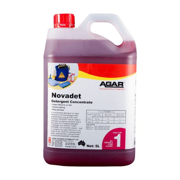 Agar Novadet Low Alkaline Cleaner Floor Cleaner 5L