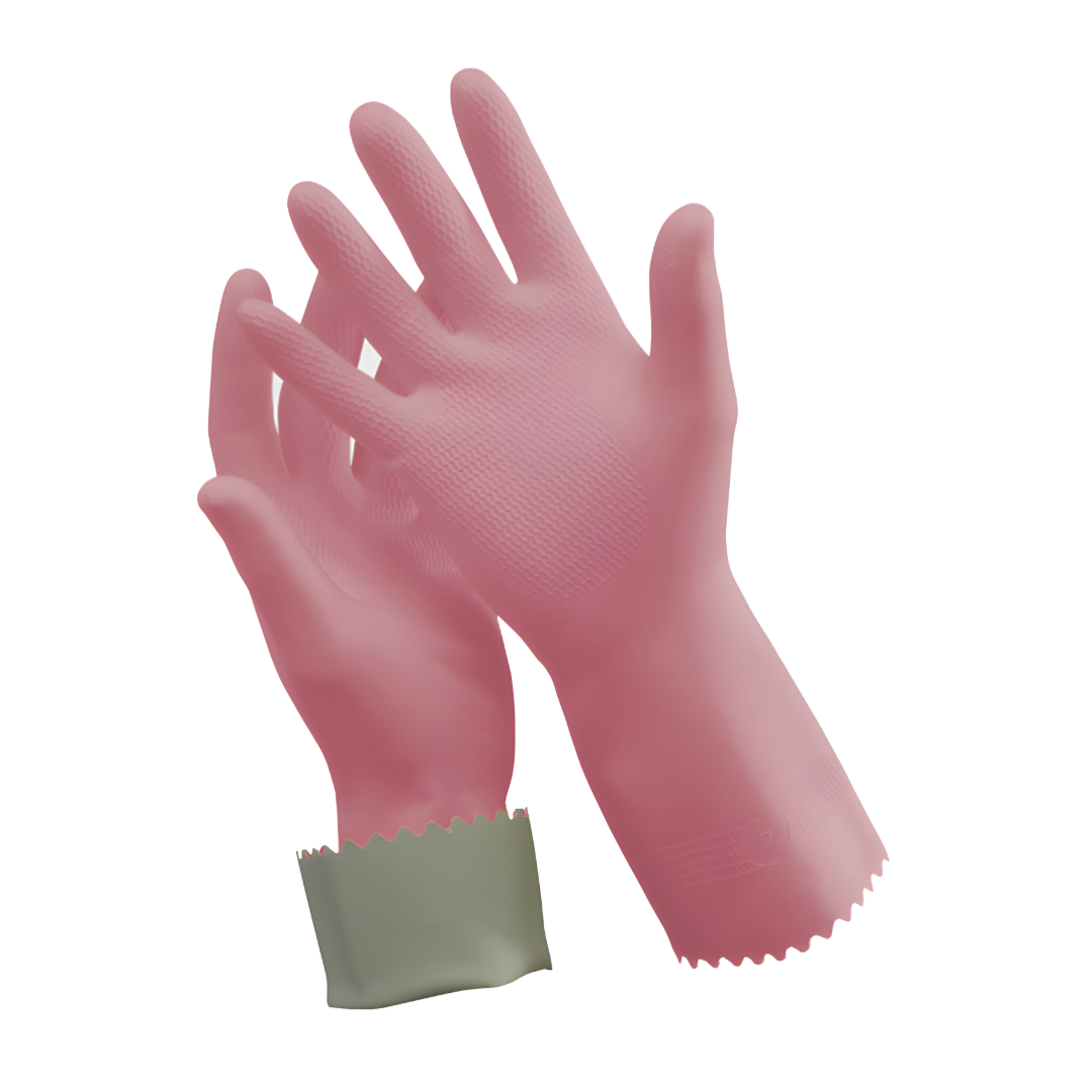 Oates Silver Lined Rubber Gloves