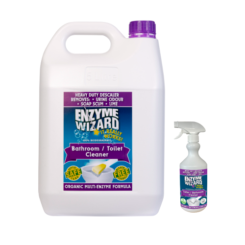 Toilet and Bathroom Cleaner Enzyme Wizard