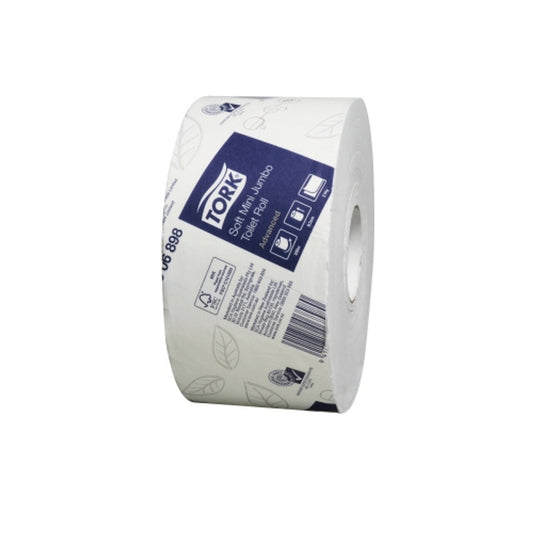 Tork Soft Mini Jumbo Toilet Roll T2 Advanced  (2306898)