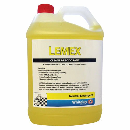 Whiteley Lemex Class 1 Medical Lemon-Perfumed Liquid Detergent 