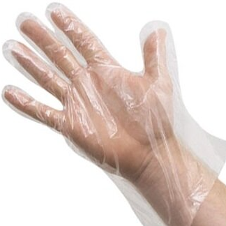 PE (polyethylene) Foodsave Gloves box of 500 gloves