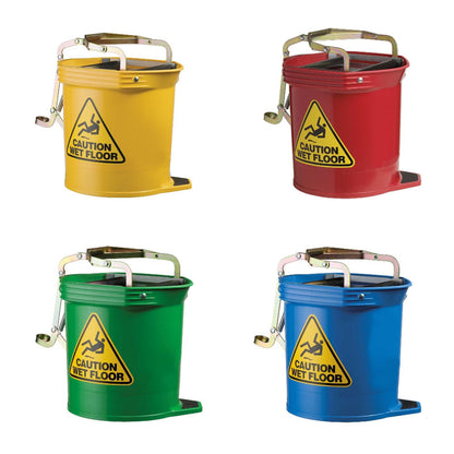 Oates Wide Mouth Contractor Mop Bucket 16L 4 Colors