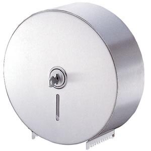 Nab Stainless Steel Jumbo Toilet Roll Dispenser