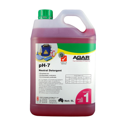 Agar pH7 Neutral Biodegradable Detergent 5L