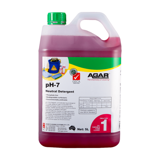 Agar pH7 Neutral Biodegradable Detergent 5L