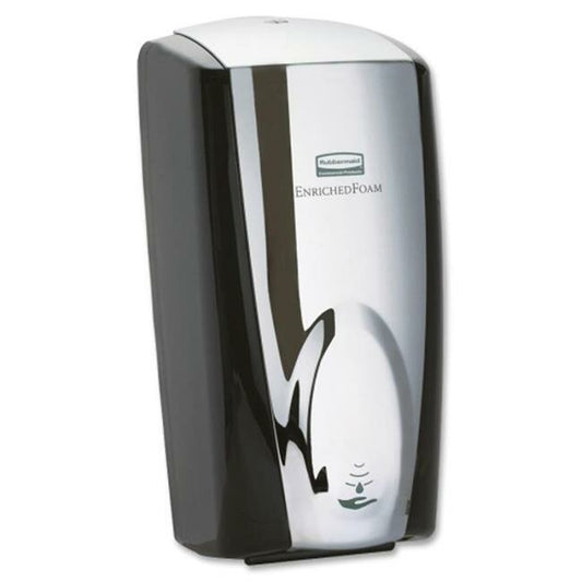 Rubbermaid Black / Chrome AutoFoam Dispenser