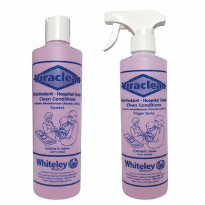 Whiteley VIRACLEAN: Advanced Medical Cleaning & Disinfecting Solution 500ML